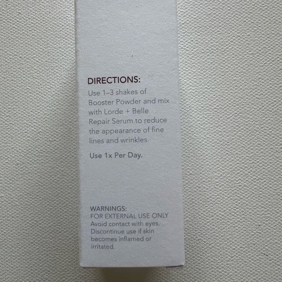New Never Opened Lorde + Belle Wrinkle Reducing Booster NSRP $59 (E3) - Picture 3 of 4